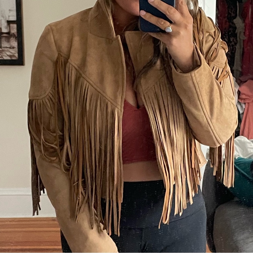Suade Fringe Jacket from Vici Dolls - Never worn